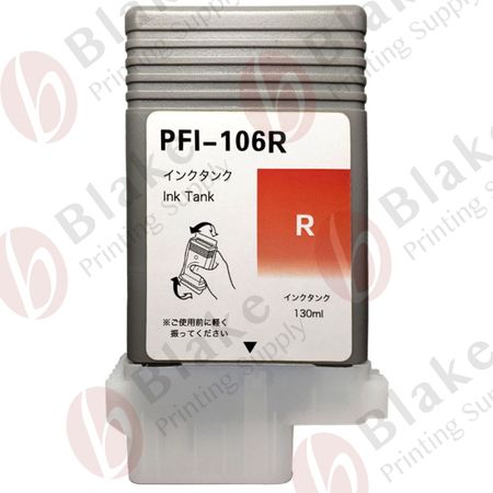 Compatible Canon PFI-106R Red Ink Cartridge