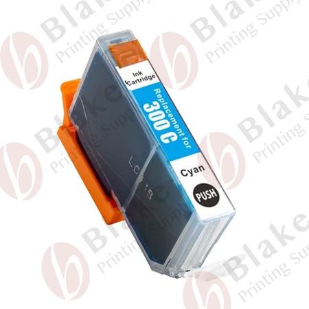 Compatible Canon PFI-300C Cyan Ink Cartridge