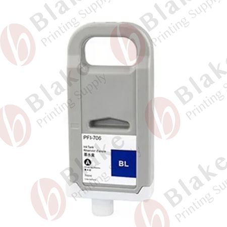 Compatible Canon PFI-706B Blue Ink Cartridge