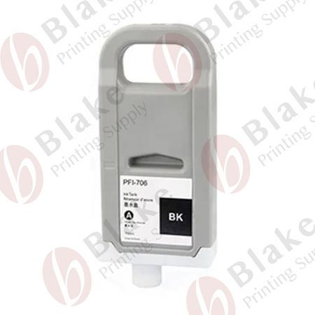 Compatible Canon PFI-706BK Black Ink Cartridge