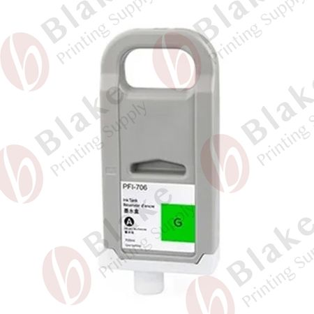 Compatible Canon PFI-706G Green Ink Cartridge