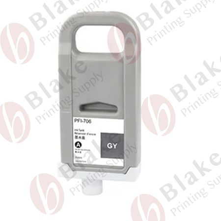 Compatible Canon PFI-706GY Gray Ink Cartridge