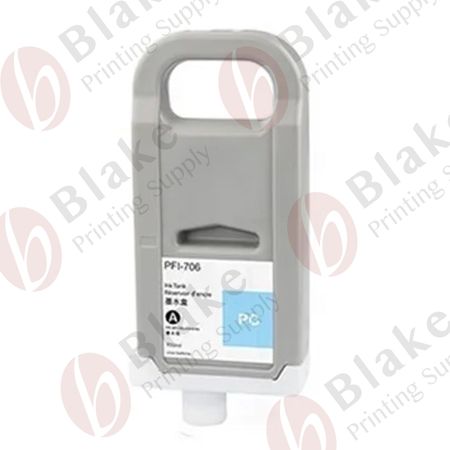 Compatible Canon PFI-706PC Photo Cyan Ink Cartridge