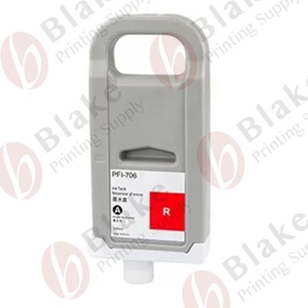 Compatible Canon PFI-706R Red Ink Cartridge