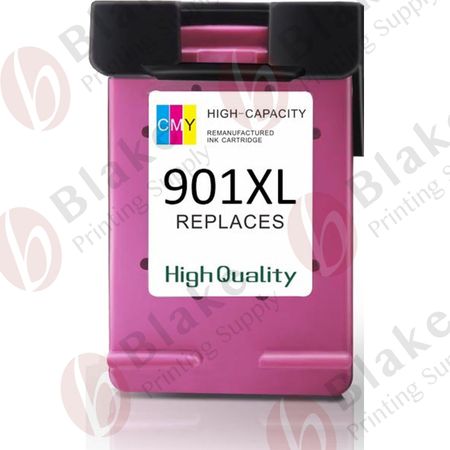 Compatible HP 901 Tri-Color Ink Cartridge (CC656AN)