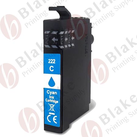 Compatible Epson 222 Cyan Ink Cartridge (T222220-S)