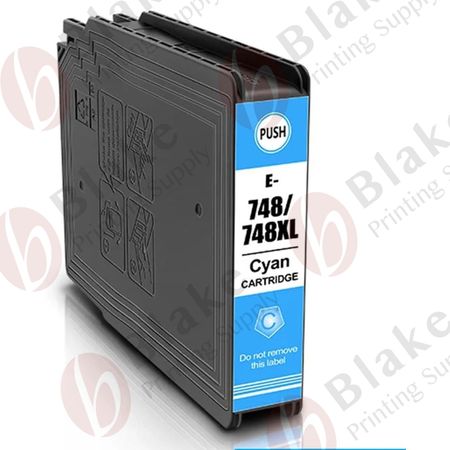 Compatible Epson T748 XL Cyan High Yield Ink Cartridge (T748XL220)