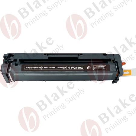 Compatible HP 206X Black High Yield Laser Toner Cartridge (W2110X)