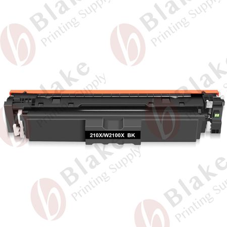 Compatible HP 210X Black High Yield Laser Toner Cartridge (W2100X)