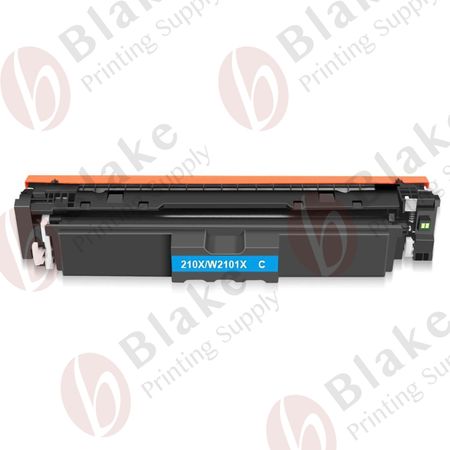 Compatible HP 210X Cyan High Yield Laser Toner Cartridge (W2101X)