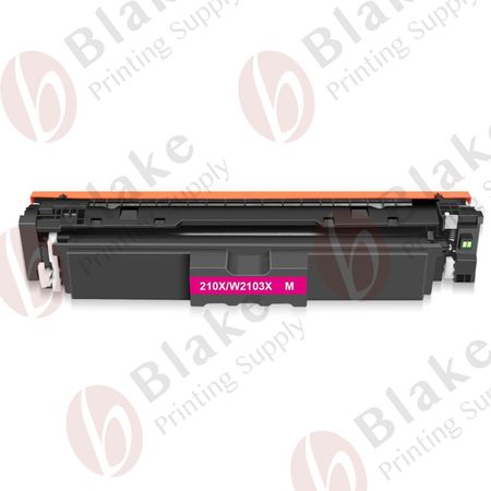 Compatible HP 210X Magenta High Yield Laser Toner Cartridge (W2103X)