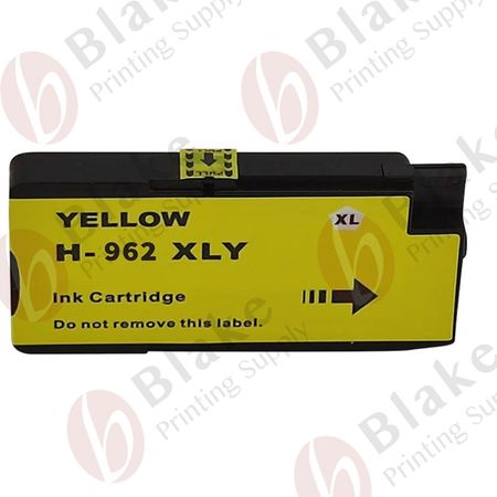 Compatible HP 962 XL Yellow High Yield Ink Cartridge (3JA02AN)