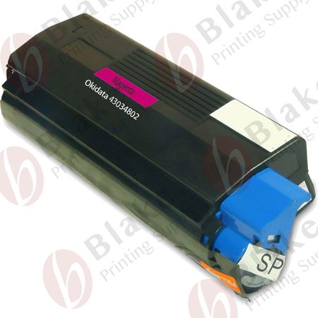 Compatible OkiData 43034802 High Yield Magenta Toner Cartridge for C3100 / C3200 / C3200N Series Printers (Type C6)