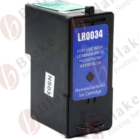 Compatible Lexmark 34 Black High Yield Ink Cartridge (18C0034)