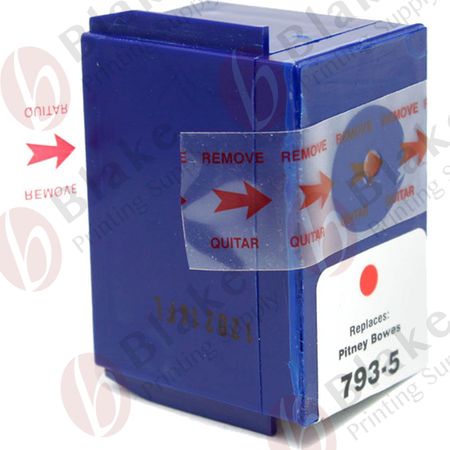 Compatible Pitney Bowes 793-5 Fluorescent Red Ink Cartridge