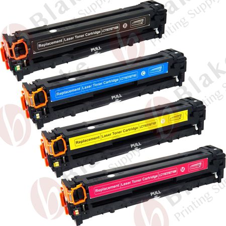 Set of 4 Compatible Canon 116 Toner Cartridges