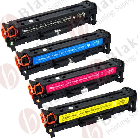 Set of 4 Compatible Canon 118 Toner Cartridges