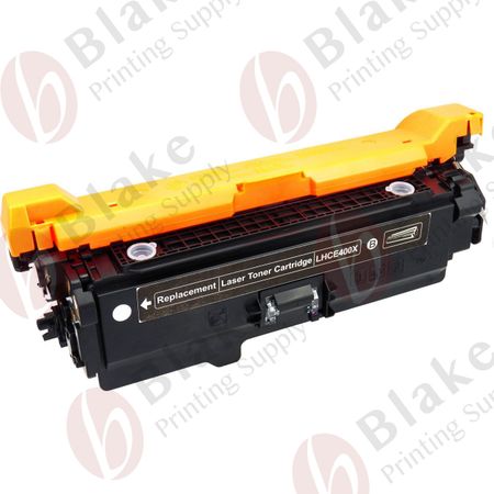 Compatible HP 507X High Yield Black Toner Cartridge (CE400X)