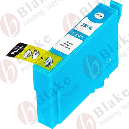 Compatible Epson 220XL Cyan High Yield Ink Cartridge (T220XL220)