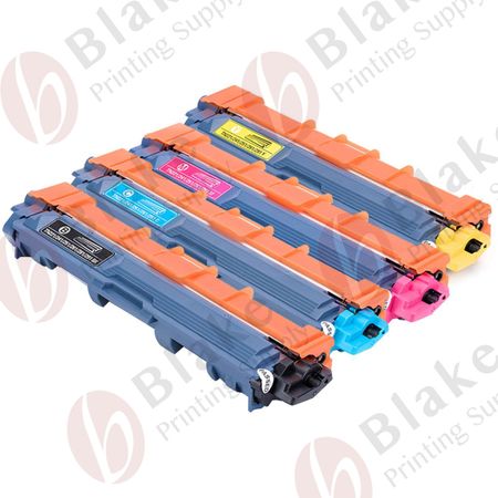 Set of 4 Compatible Brother TN-221 & TN-225 High Yield Toner Cartridges