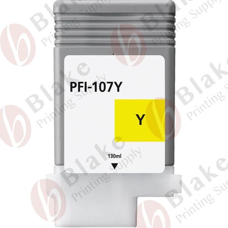 Compatible Canon PFI-107Y Yellow Ink Cartridge (6708B001)