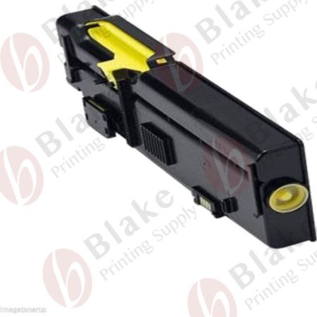 Compatible Dell 593-BBBR Yellow High Yield Toner Cartridge (YR3W3)