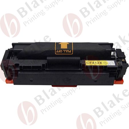 Compatible HP 410X Yellow High Yield Toner Cartridge (CF412X)